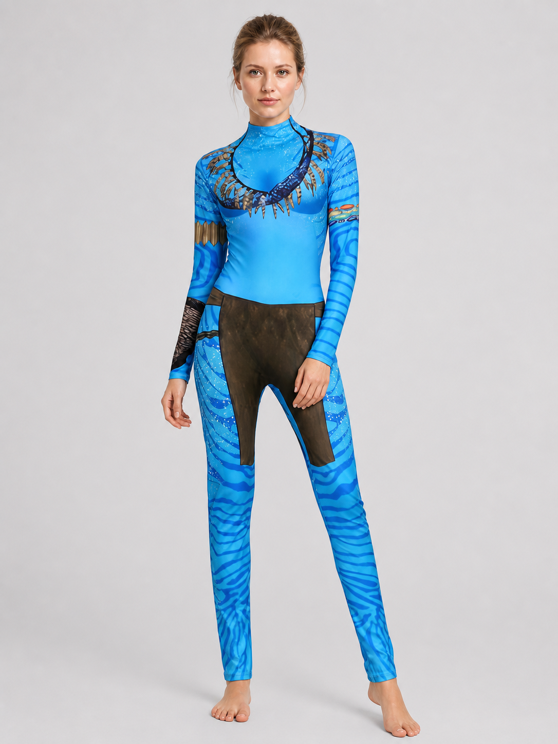 Avatar 3 Blue Cosplay Jumpsuit Costume