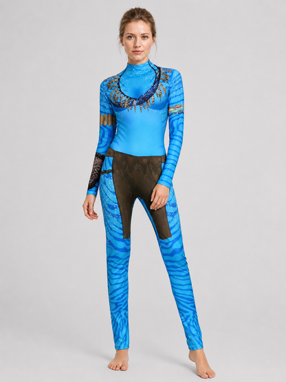 Avatar 3 Blue Cosplay Jumpsuit Costume