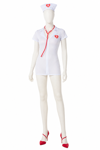 Medical Cosplay Costume, Zip-Up Dress Costume Dresses detail 2