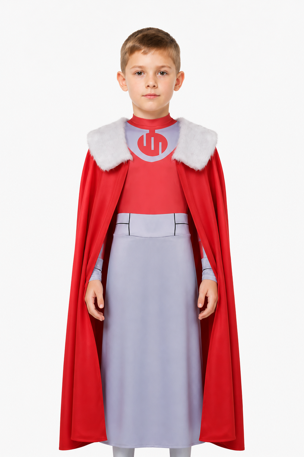 Cosplay Costume with Cape, High Collar, and Skirt Costume Capes detail 2