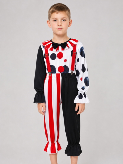 Clown Costume with Pants and Hat