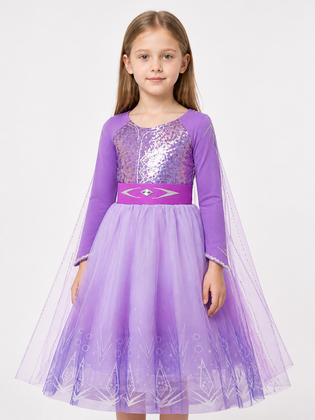 Purple Princess Carnival Costume for Halloween