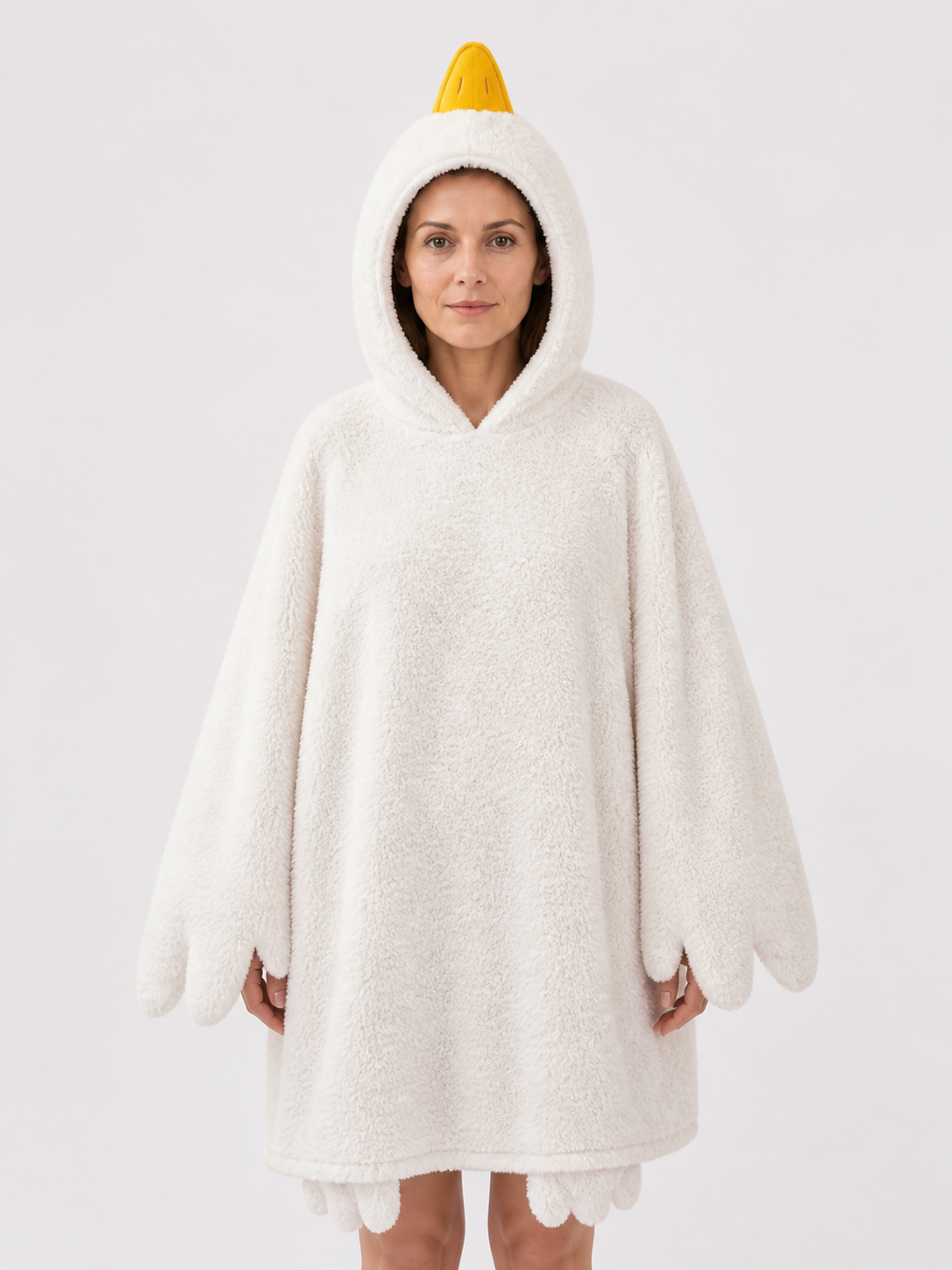 White Goose Costume with Hood Costumes detail 2