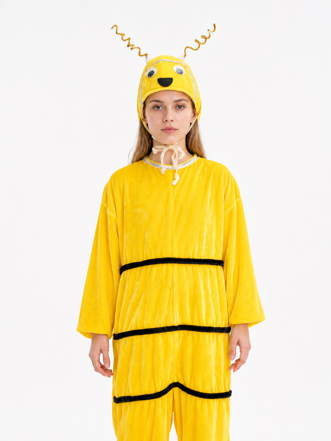 Bee Costume with Antennae and Black Stripes Costumes detail 2