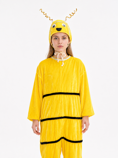 Bee Costume with Antennae and Black Stripes Costumes detail 2