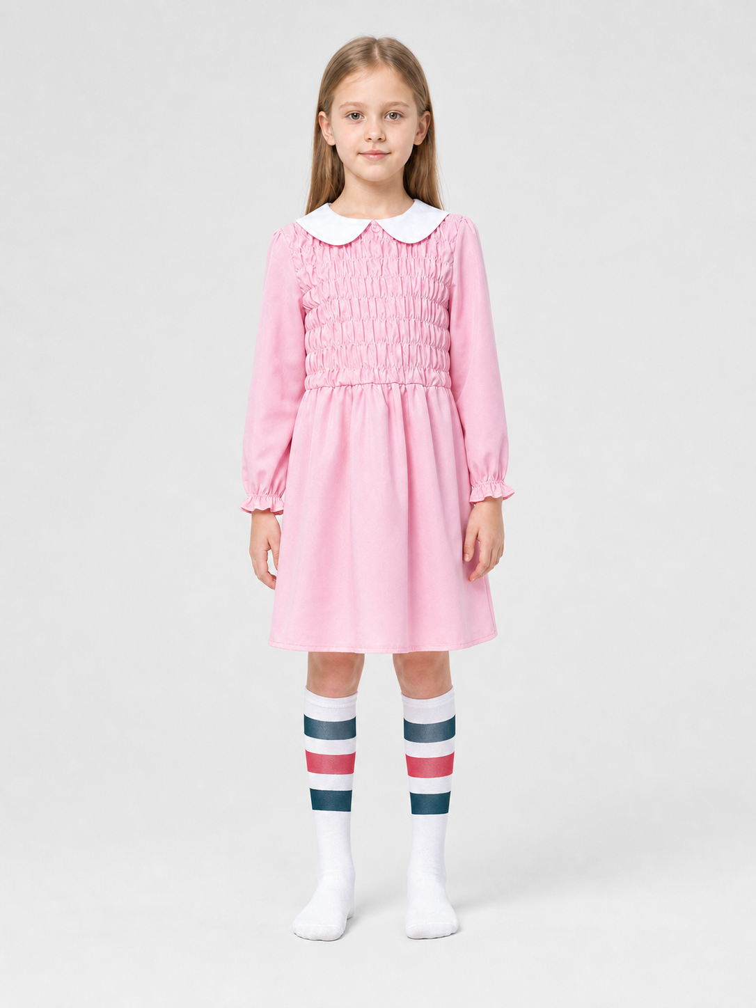 Stranger Things Cosplay Dress with Leg Warmers Costume Dresses detail 3