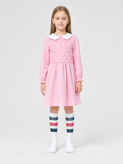 Stranger Things Cosplay Dress with Leg Warmers Costume Dresses detail 3
