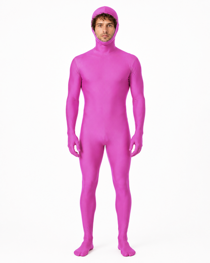 Hooded Zentai Jumpsuit with Open Face product detail 2