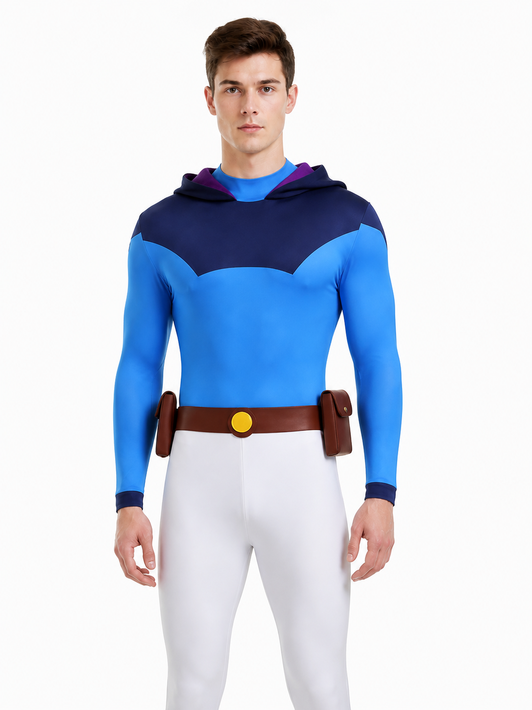 Omni-Man Cosplay Costume with Hood and Belt Costumes detail 3