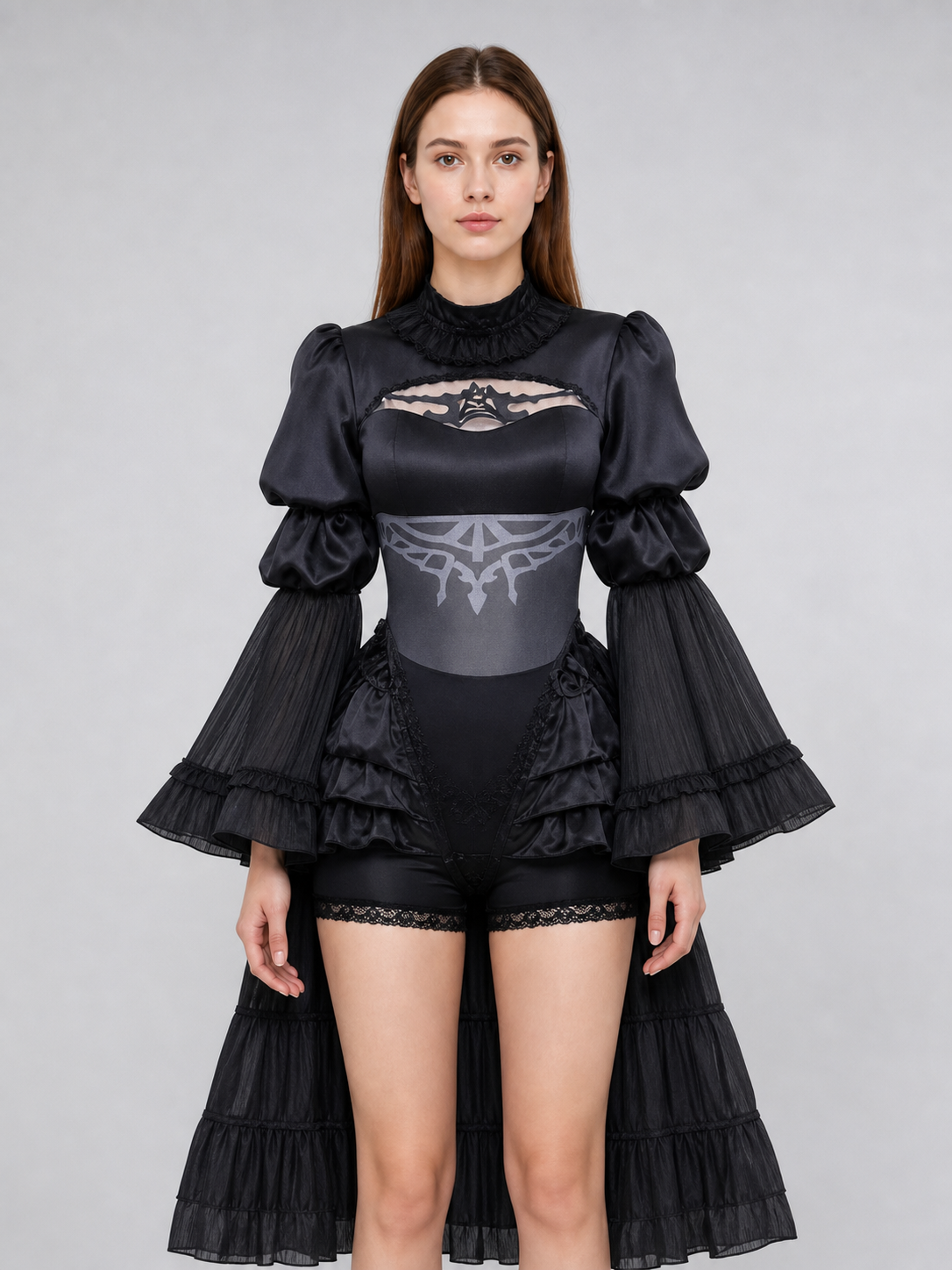 NieR: Automata 2B Cosplay Dress with Black Headband