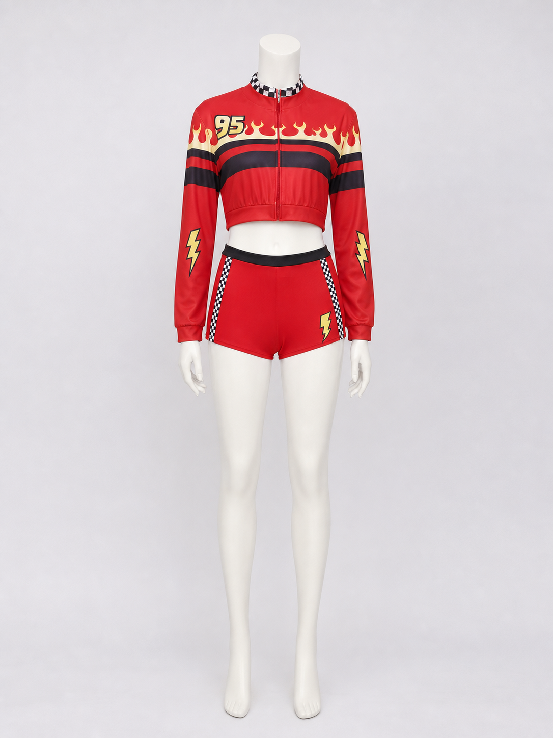 Two-Piece Racing-Style Stage Costume Costumes detail 3