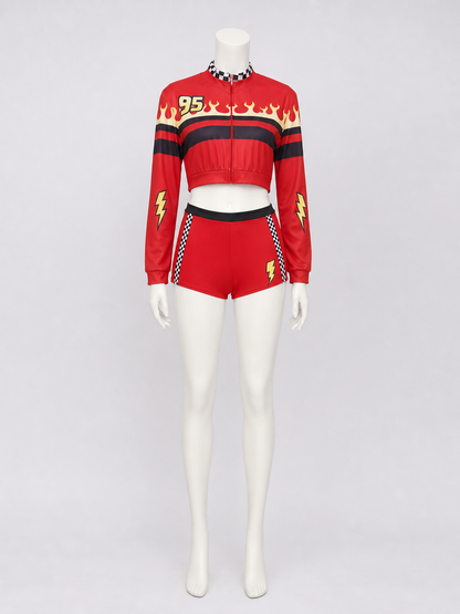 Two-Piece Racing-Style Stage Costume Costumes detail 3