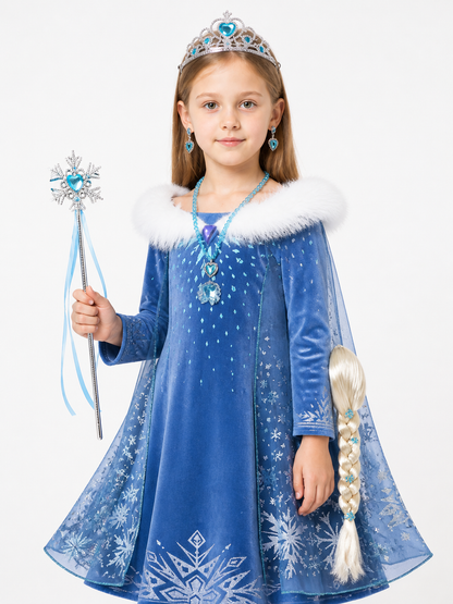 Snow Queen Carnival Costume for Halloween and Cosplay Costumes detail 2