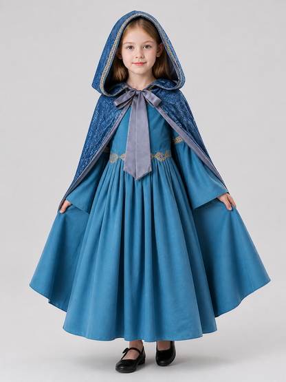 Costume Set: Dress and Hooded Cape Costume Dresses detail 3