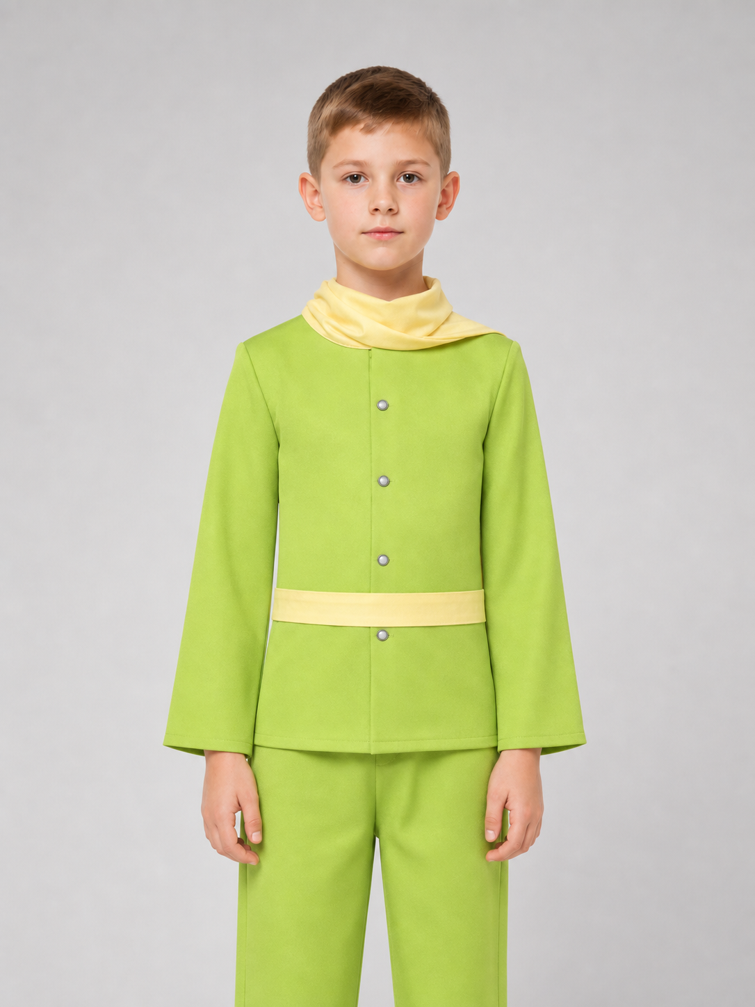 The Little Prince Green Cosplay Costume with Scarf