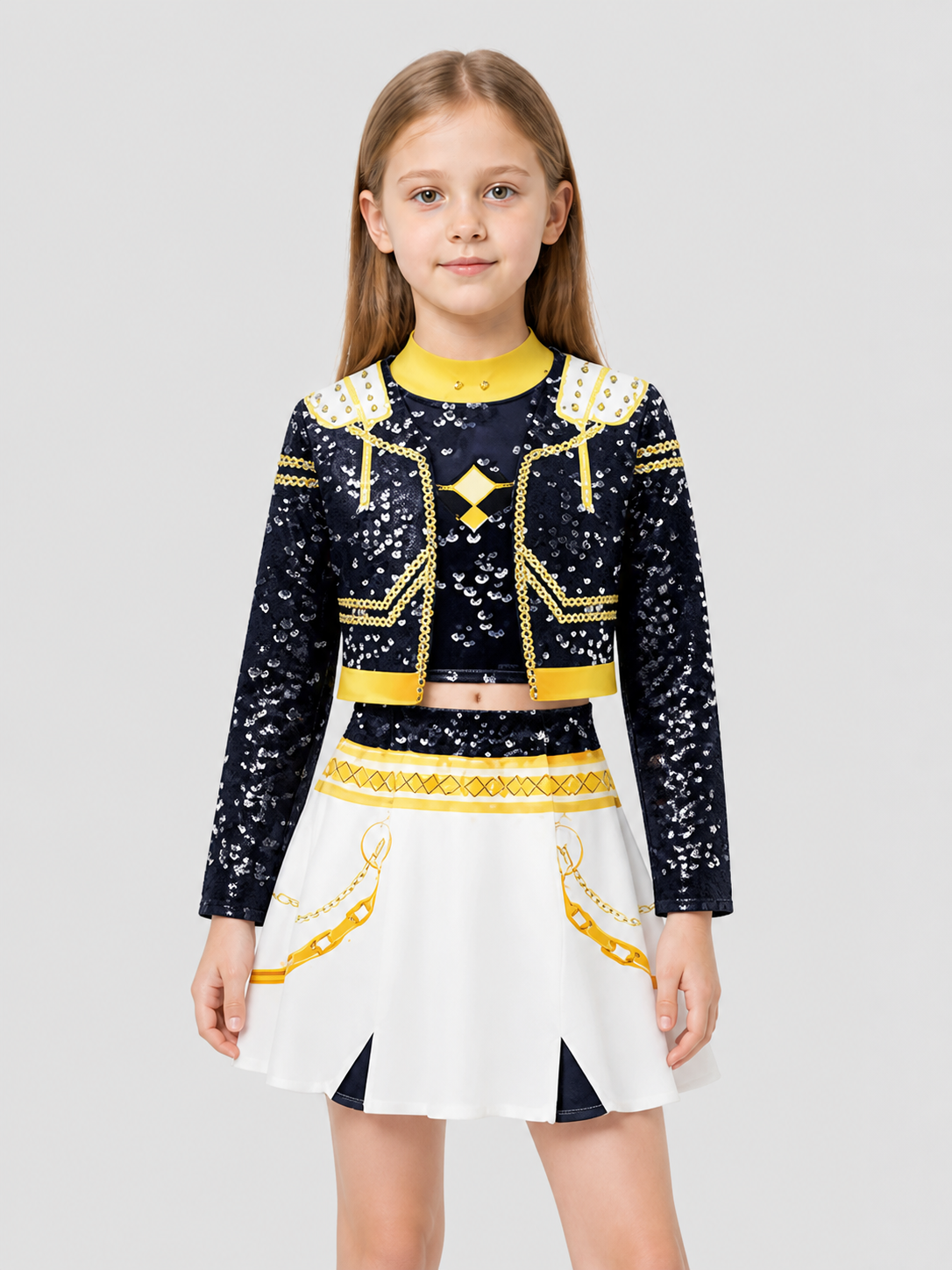 Performance and Cosplay Costume: Jacket and Skirt Costumes detail 3