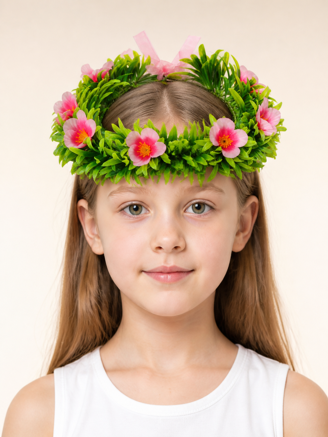Halloween Carnival Headband with Floral Decoration Costume Headwear detail 2