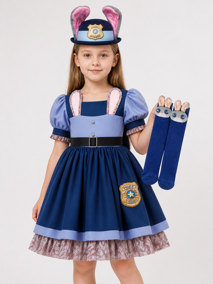 Halloween Police Rabbit Costume Costumes detail 2