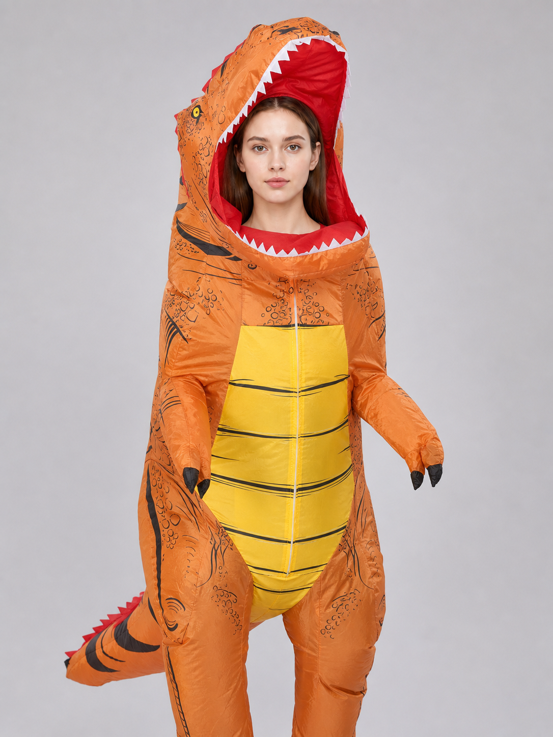Inflatable Tyrannosaurus Dinosaur Costume for Halloween