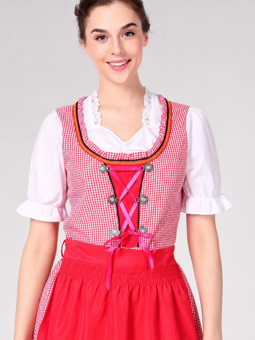 Oktoberfest-Style Carnival Costume with Apron