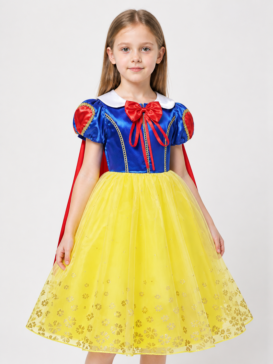 Princess Costume for Halloween and Cosplay upper body view