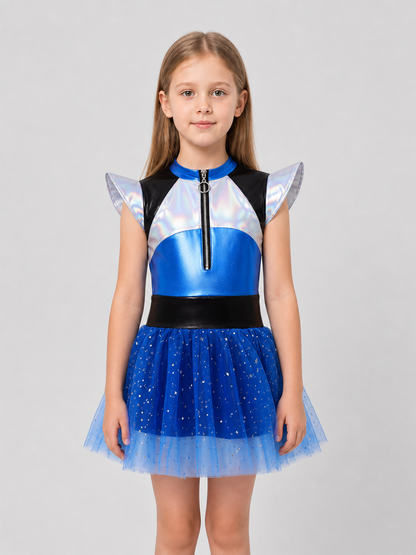 Children’s “Alien Robot” Costume — Top and Skirt product detail 3