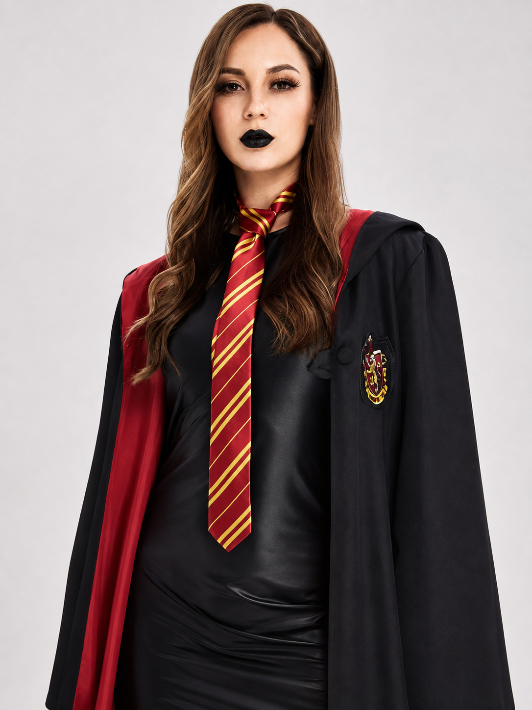 Harry Potter Gryffindor Cosplay Robe with Red Lining