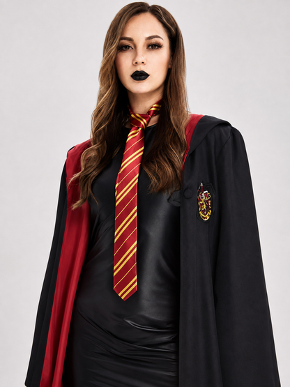Harry Potter Gryffindor Cosplay Robe with Red Lining
