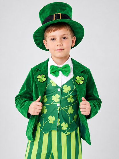 Kids' Dorothy Costume with Green Hat