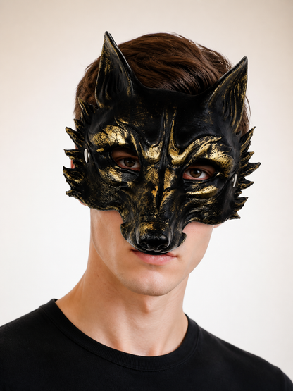 Halloween Carnival Headwear with Ears and Face Costumes detail 2