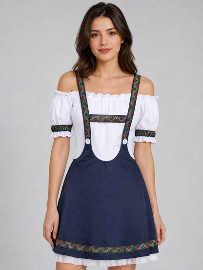 German Beer Festival Costume: Sundress and Blouse Costumes detail 2