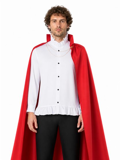 Sanji Cosplay Costume from One Piece with Cape Costume Capes detail 3