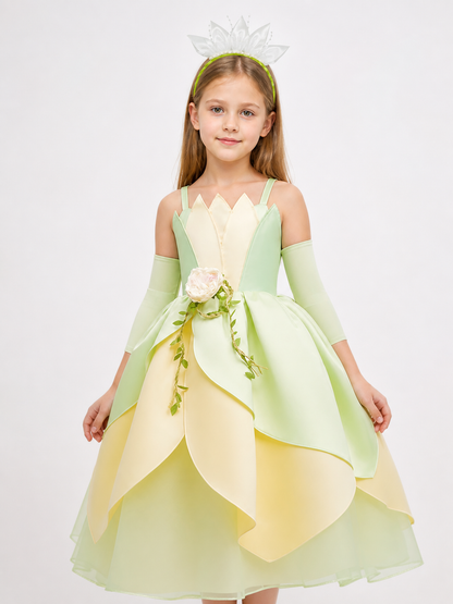 Light Green and Cream Halloween Carnival Costume Costumes detail 2