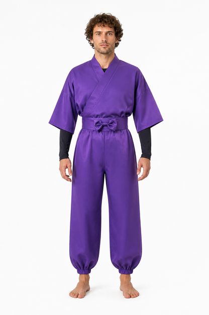 Ninja Cosplay Costume with Wide Sleeves Costumes detail 3