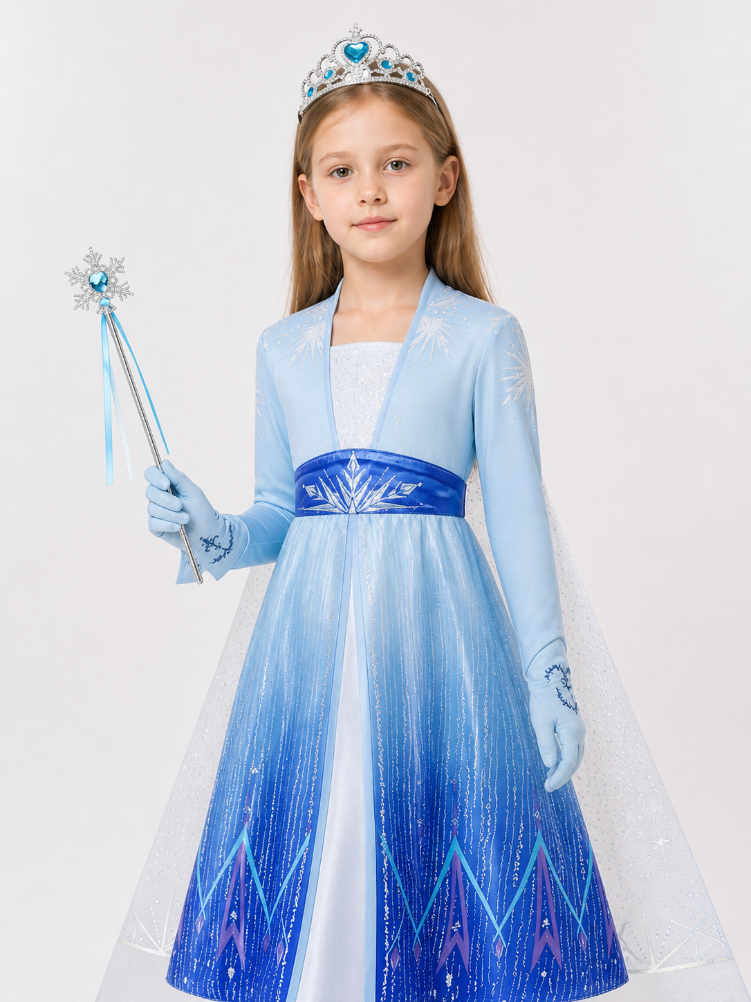 Halloween Snow Princess Costume