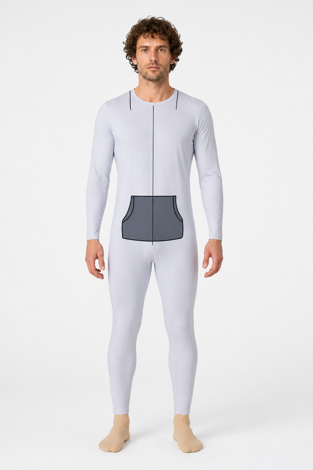 Hooded Bunny Jumpsuit with Long Ears product detail 3