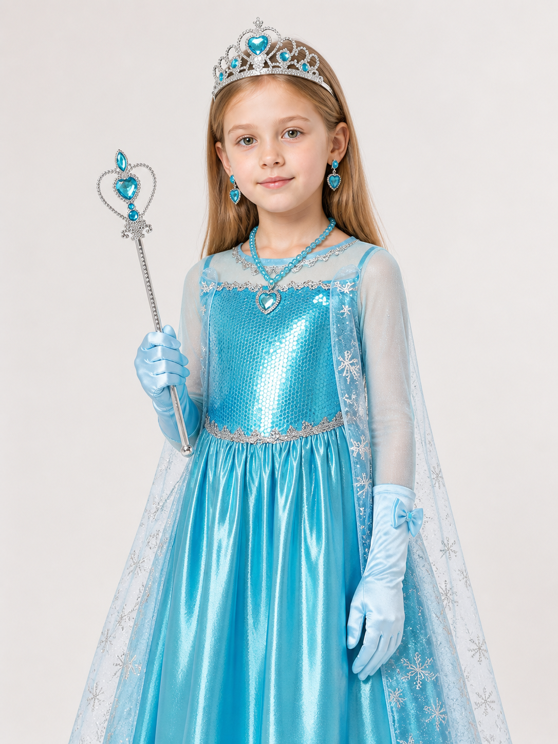 Snow Queen Costume for Halloween and Cosplay