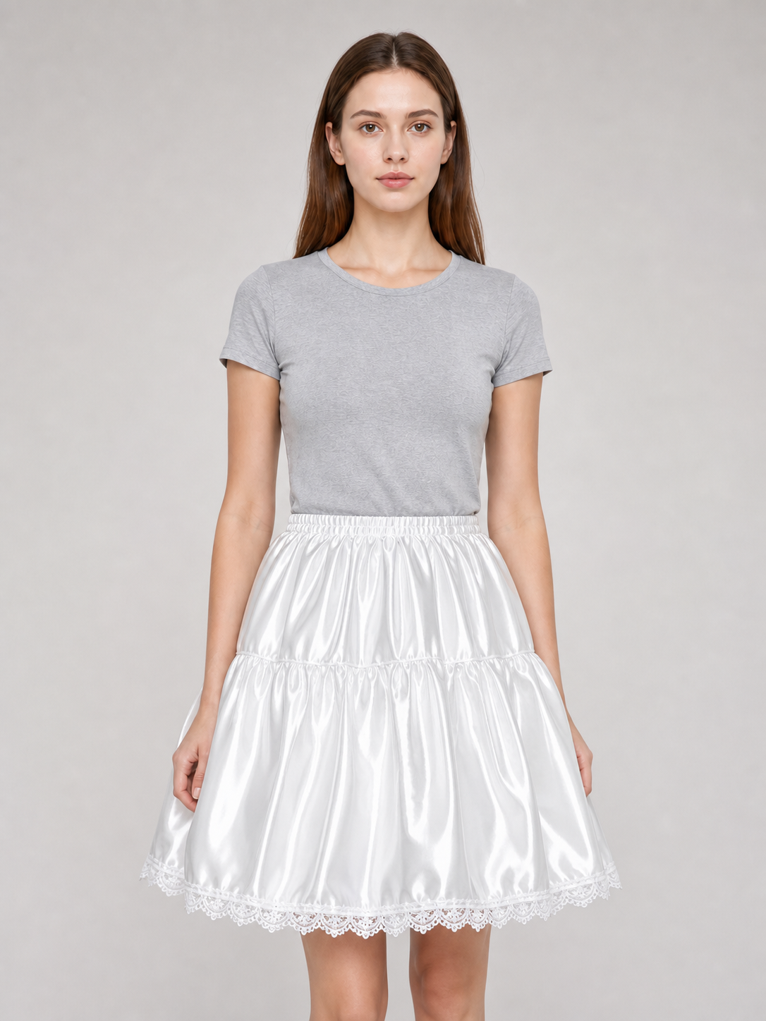 White Beauty and the Beast Cosplay Skirt