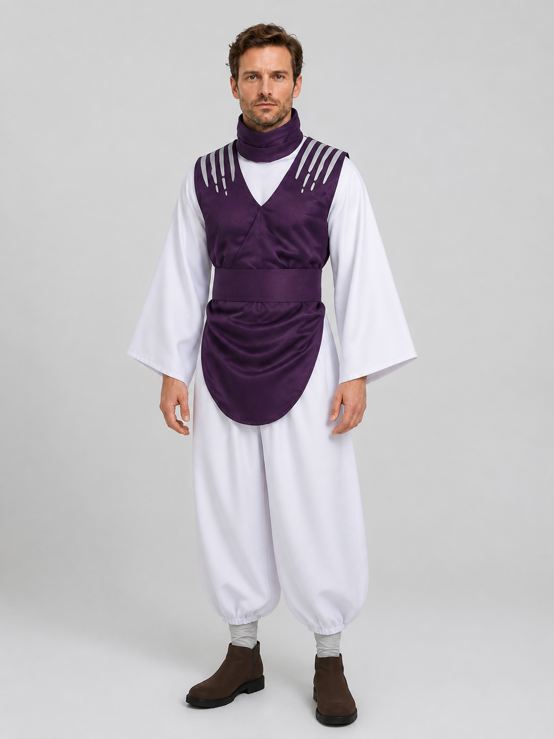 Jujutsu Kaisen Choso Cosplay Costume, Purple Vest and Pants Costumes detail 2