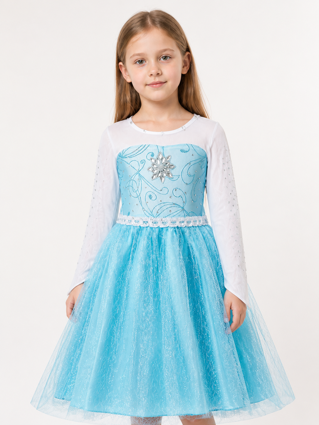 Blue Costume Dress for Halloween and Cosplay Costume Dresses detail 2