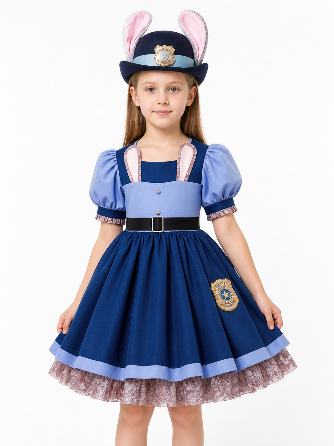 Police Rabbit Dress with Full Skirt Costume Dresses detail 3