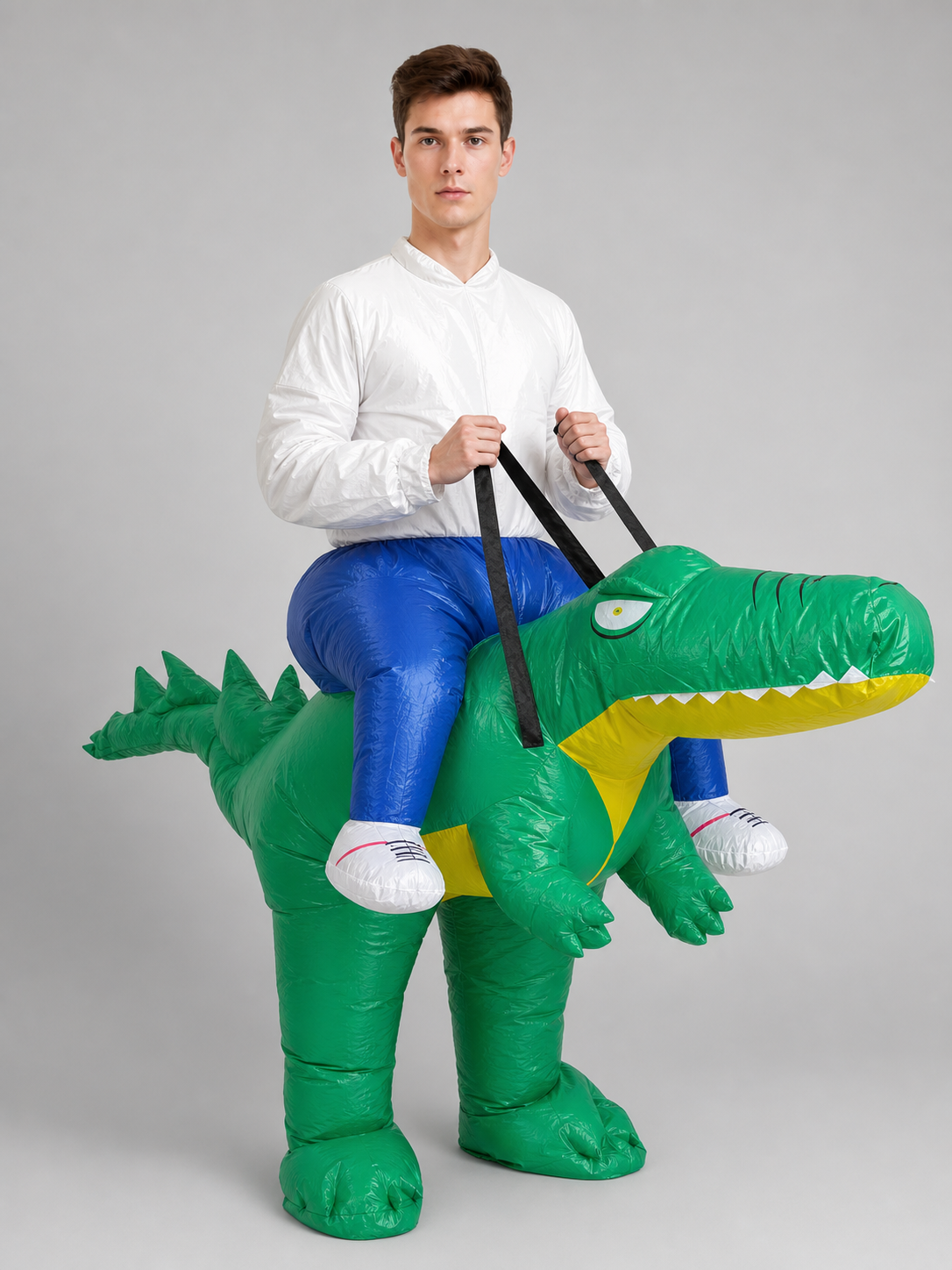 Inflatable crocodile costume for Halloween and parties