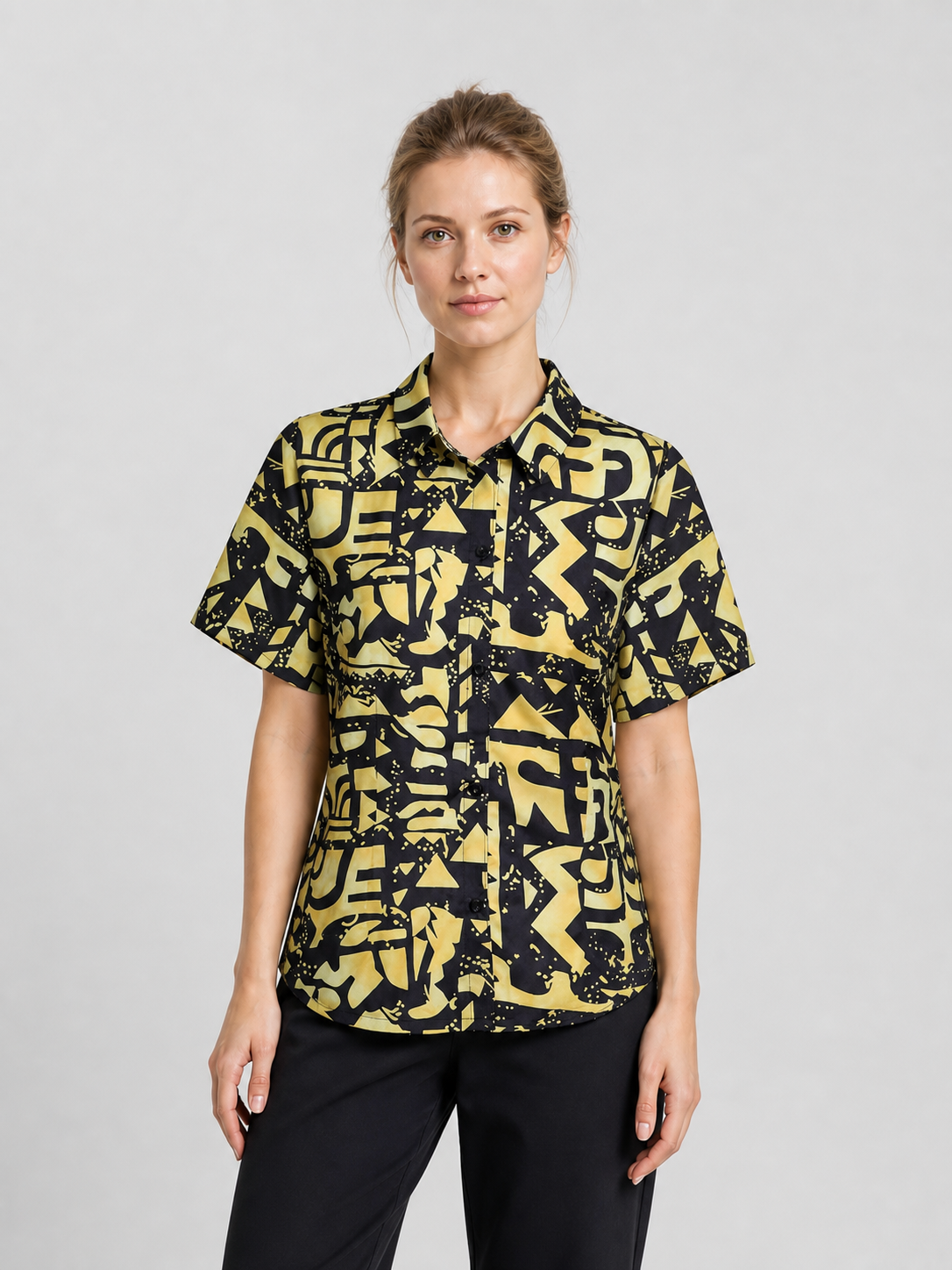 Yellow Stranger Things Printed Shirt for Cosplay Costumes detail 3