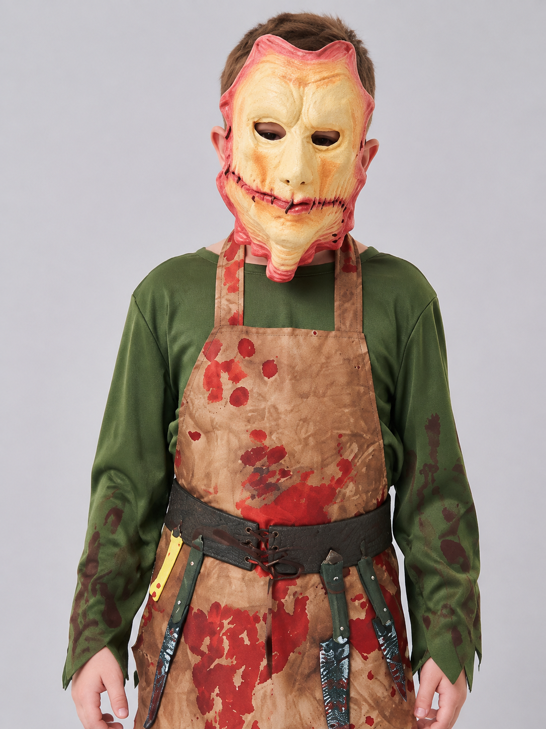 Zombie Chef Costume with Mask Costume Masks detail 2