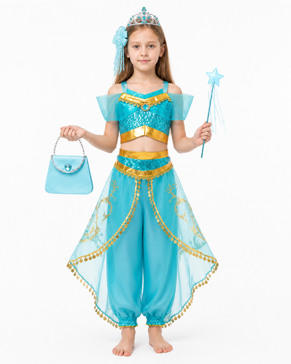 Children’s Eastern-Style Carnival Costume for Halloween product detail 3