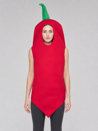 Chili Pepper Costume for Halloween and Theme Parties