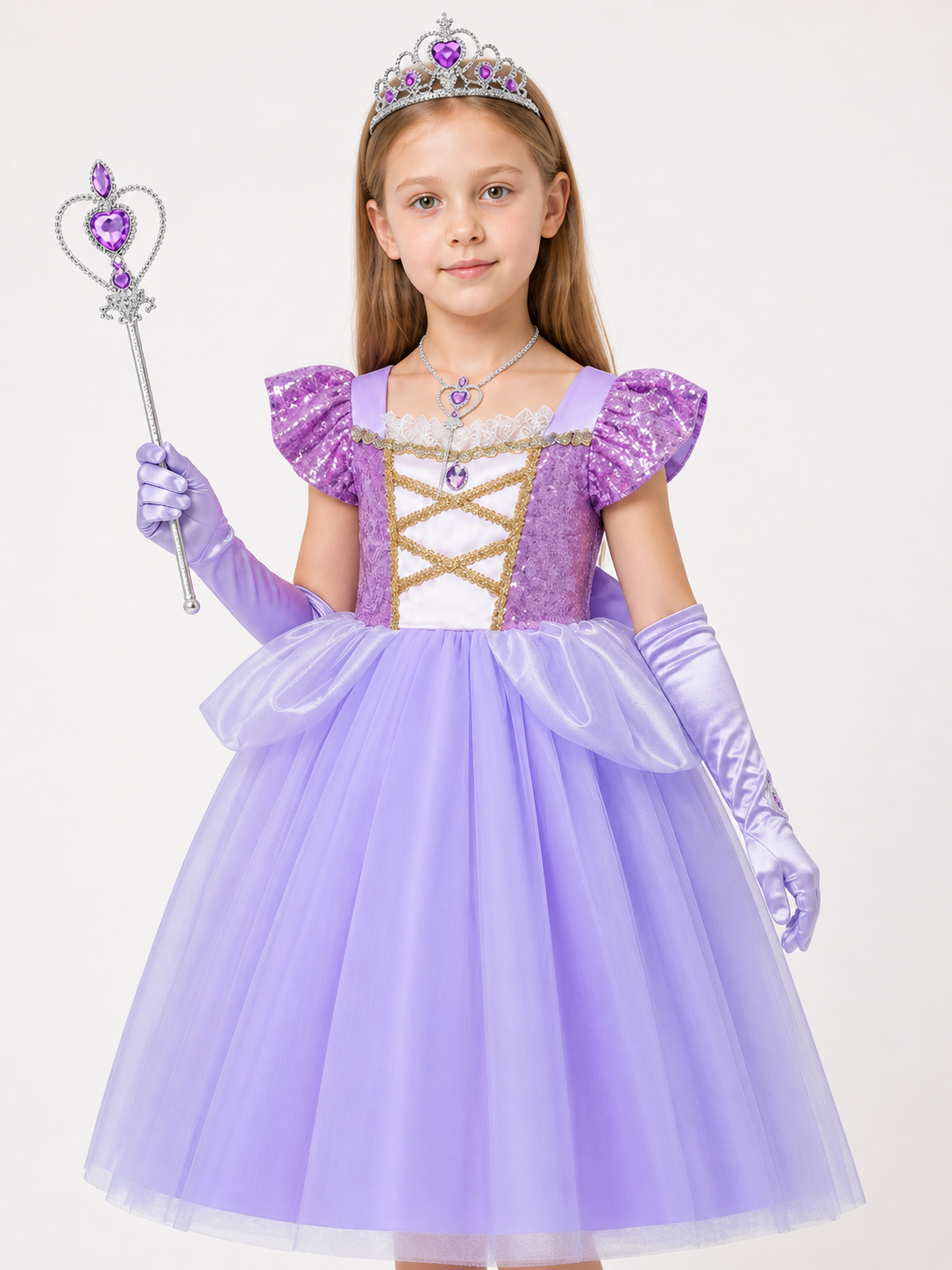 Princess Costume with Accessories for Halloween Costume Accessories detail 2