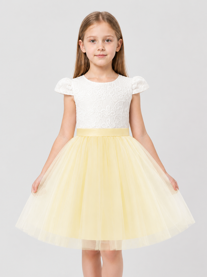 Children's Tulle Princess Dress with Full Skirt Costume Dresses detail 3