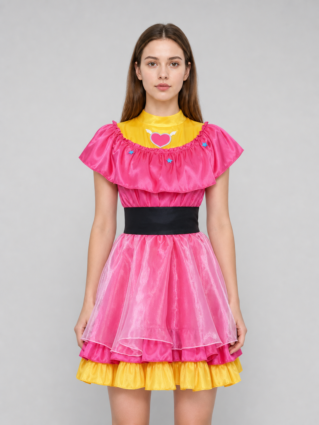 Ai Hoshino Cosplay Costume with Dress and Accessories