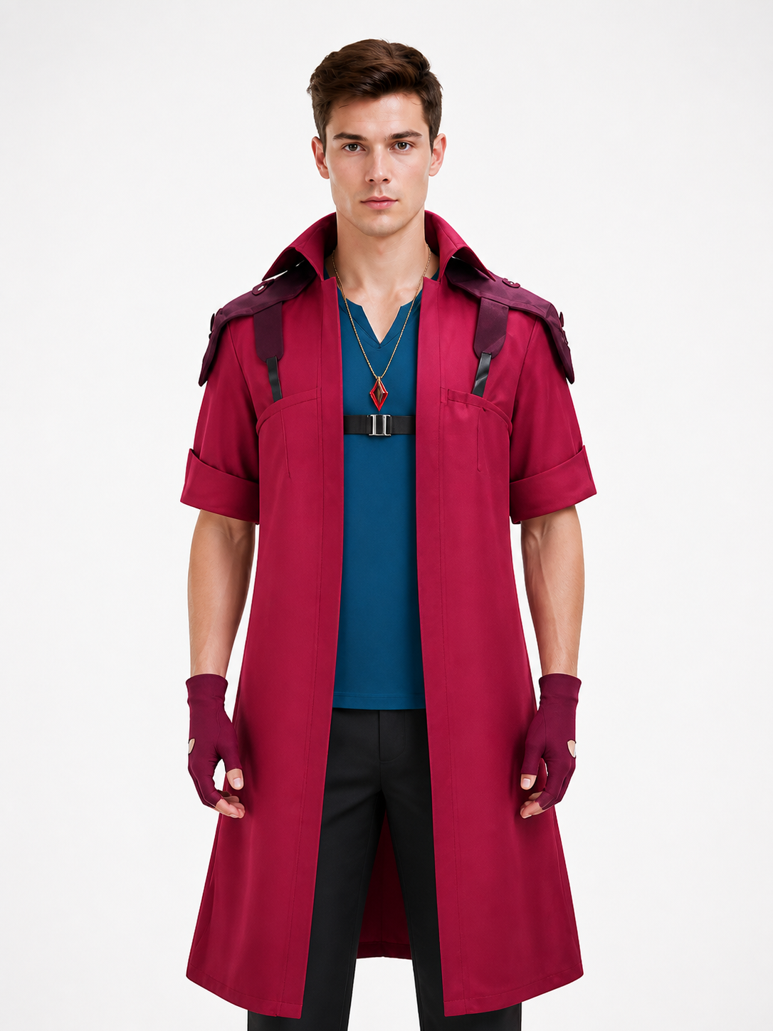 Dante Cosplay Costume, 5-Piece Set